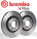 BREMBO XTRA - перфорированные тормозные диски