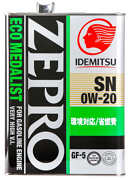 Idemitsu Zepro Eco Medalist 0W-20 SN
