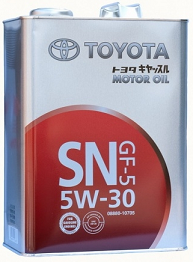 Toyota MOTOR OIL SN 5W-30 GF-5