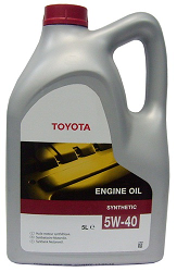 Toyota Engine Oil Synthetic 5W40